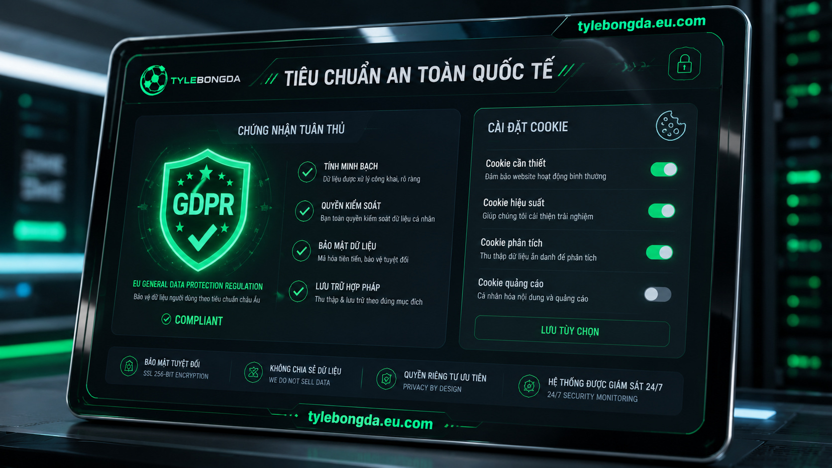 chính sách bảo mật